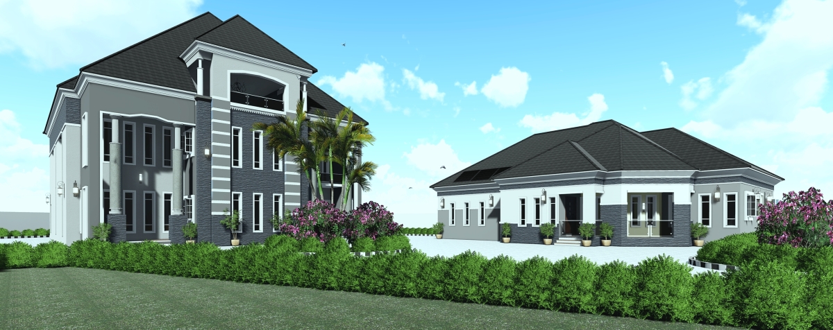 PRINCE ILO CHINEDU DUPLEX AND CHARLET 3D VIEW